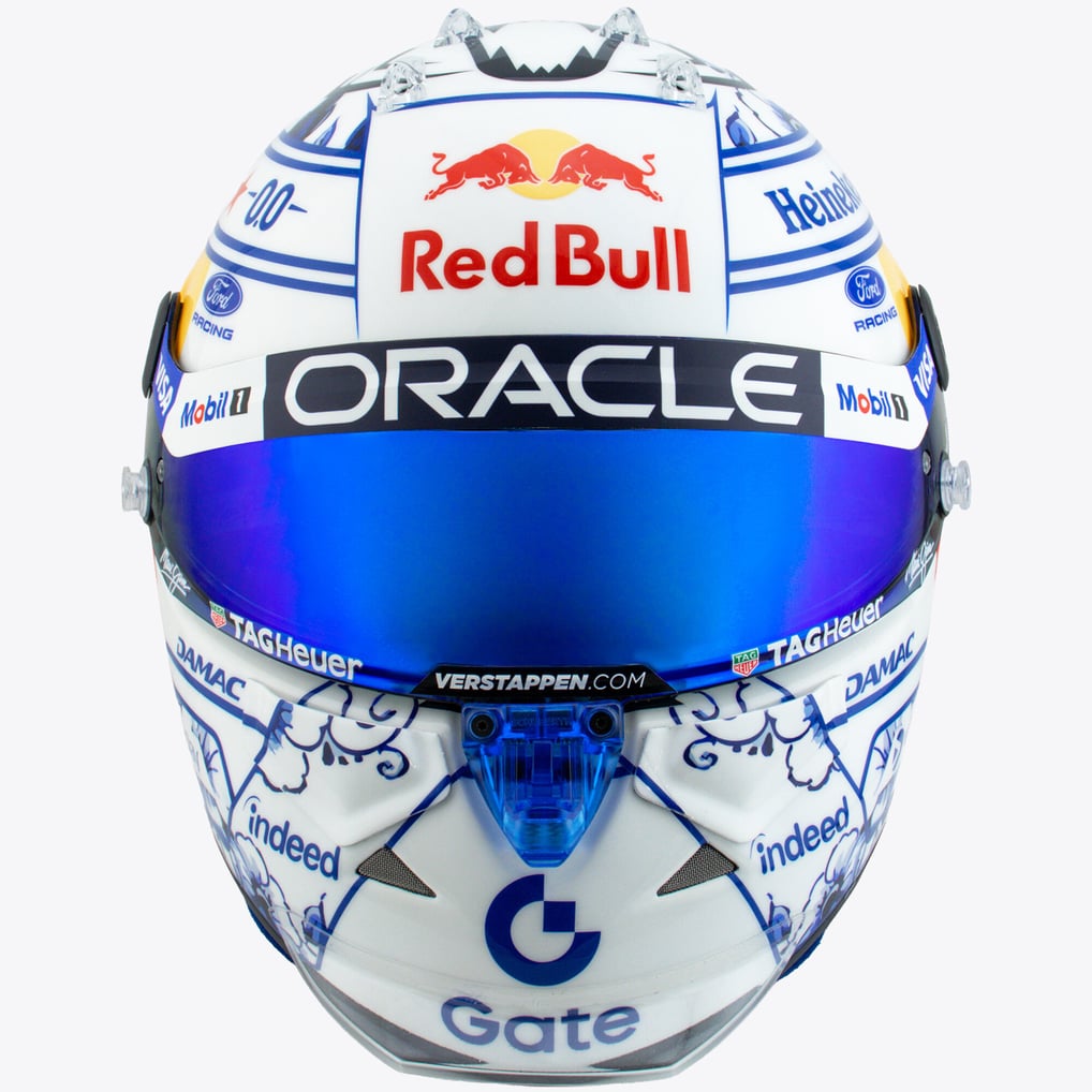 Max Models Max Verstappen Red Bull Racing 2026 Dutch GP Helmet – 1:4 Model