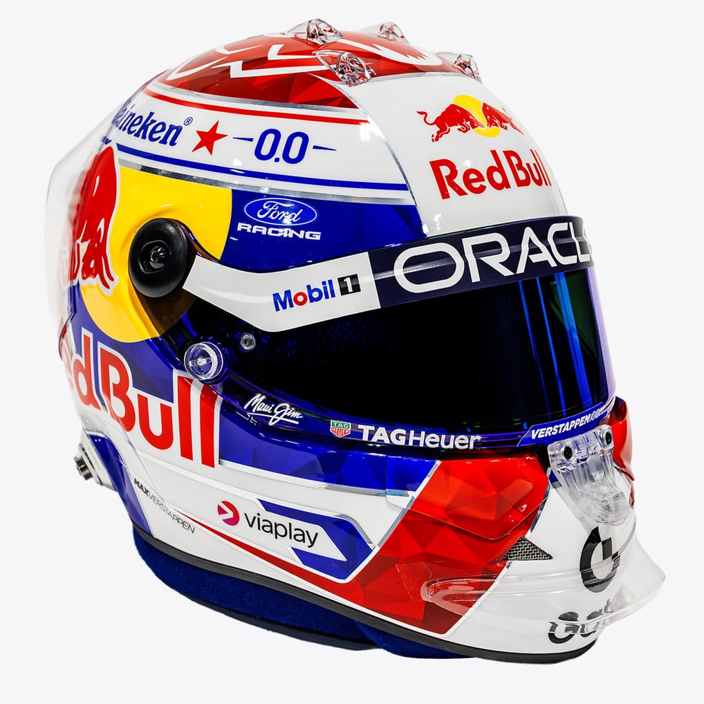 Max Verstappen Red Bull Racing 2026 Season Helmet - 1:4 Model