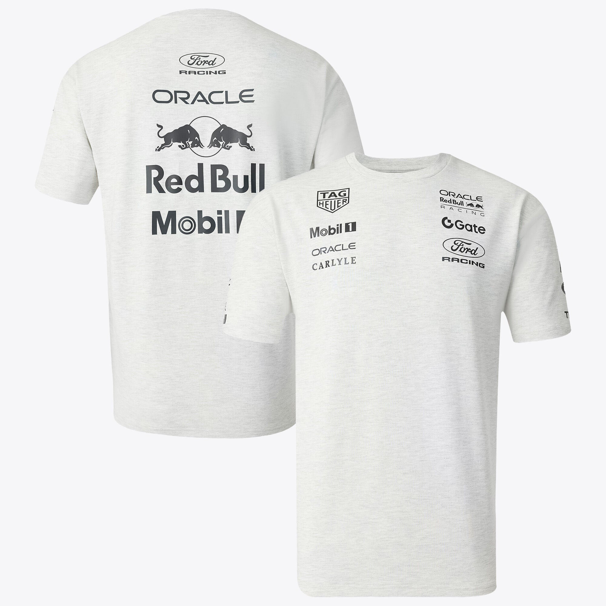 Men's Castore Ash Red Bull Racing Classic T-Shirt