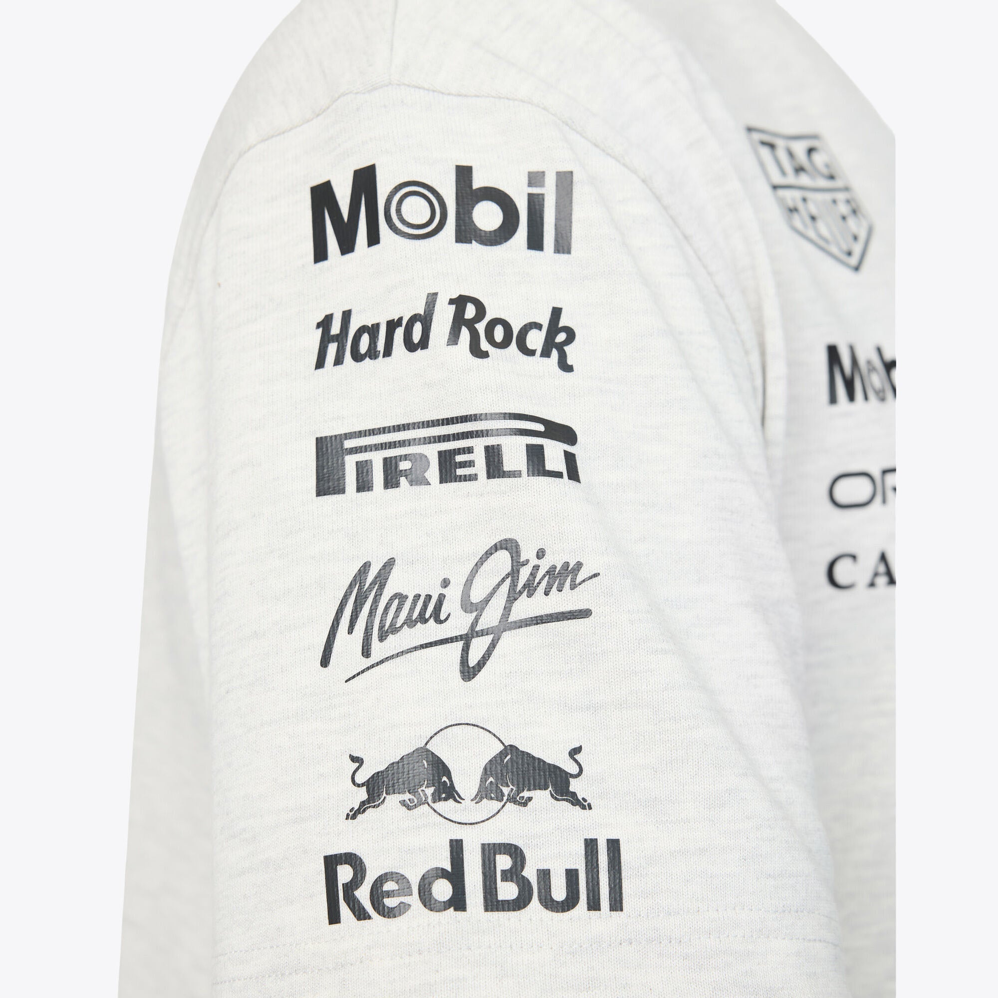 Men's Castore Ash Red Bull Racing Classic T-Shirt