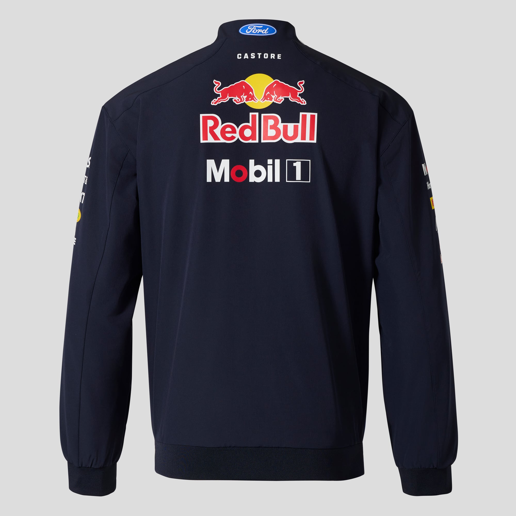 Veste bomber réplique Red Bull Racing bleu Castore pour homme