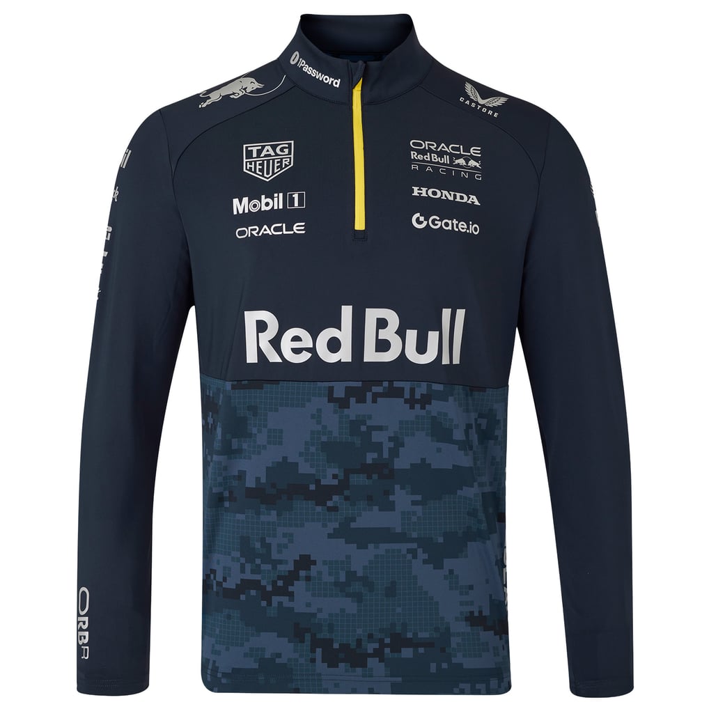 Red Bull Racing x HYPEBEAST Castore Team Quarter-Zip Jacket - Navy