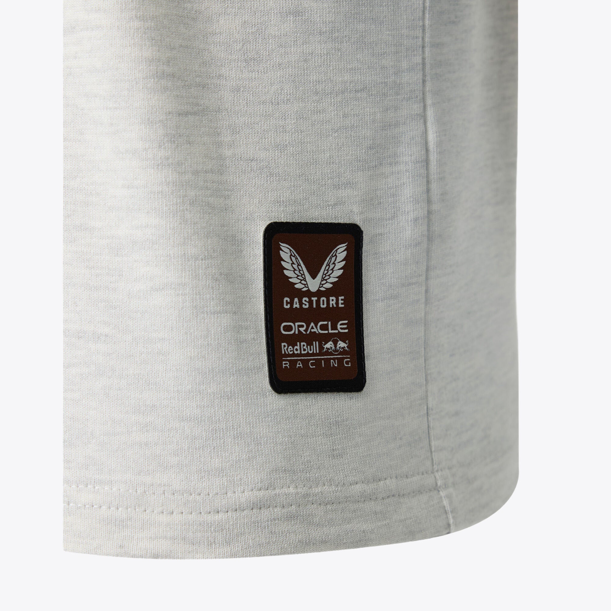 Men's Castore White Red Bull Racing Classic Raglan Long Sleeve T-Shirt