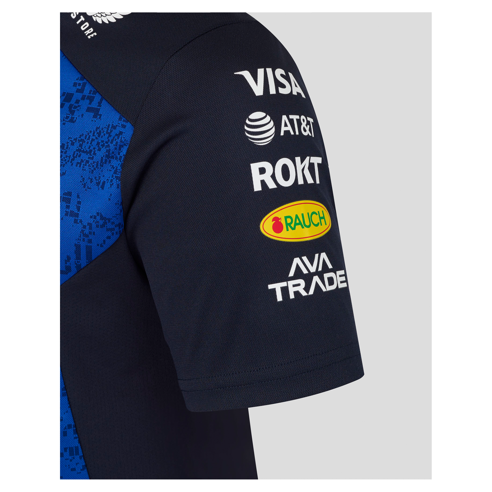 Men's Navy Oracle Red Bull Racing 2026 Replica Short Sleeve Polo Shirt