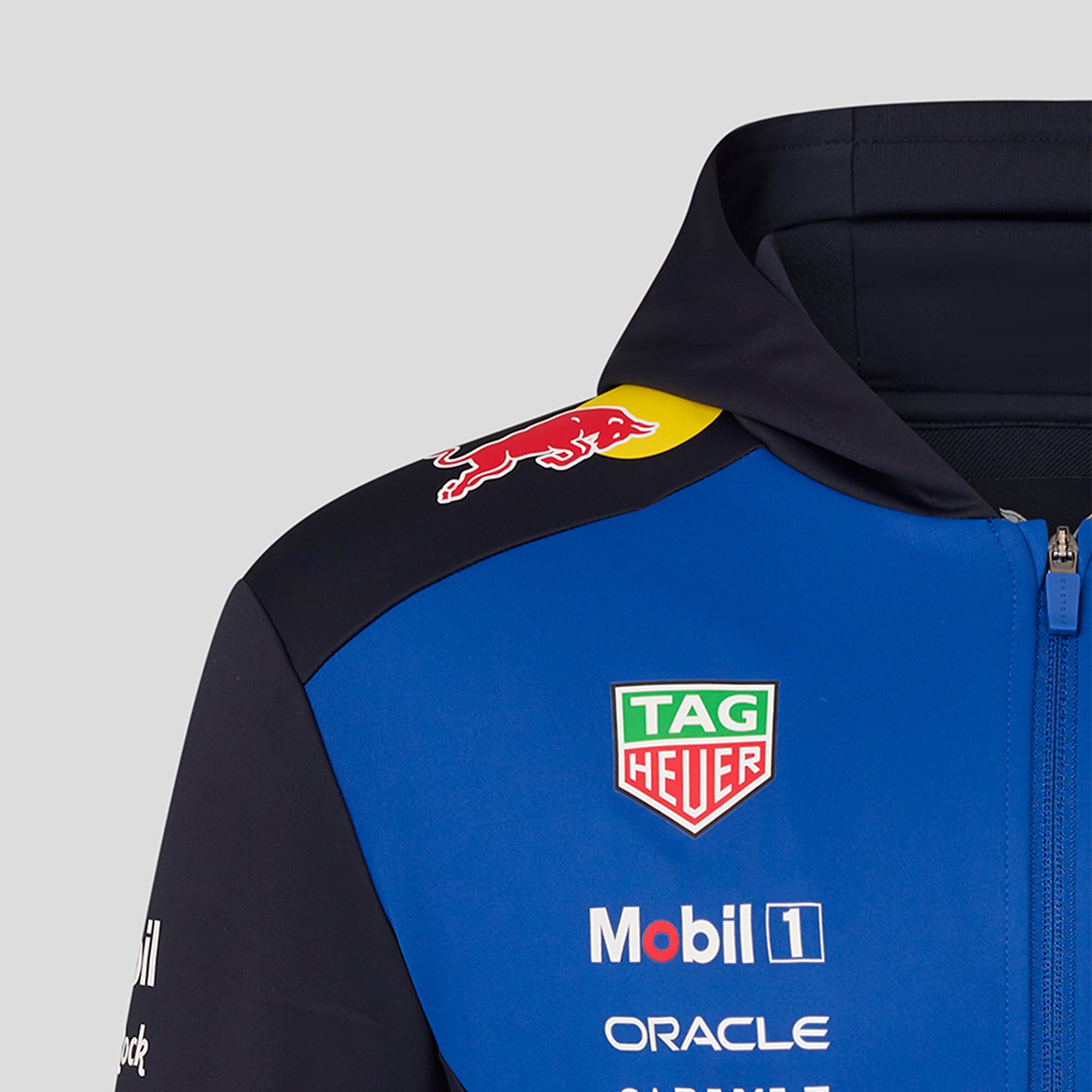 Men's Navy/Royal Red Bull Racing 2026 Replica Full-Zip Hoodie