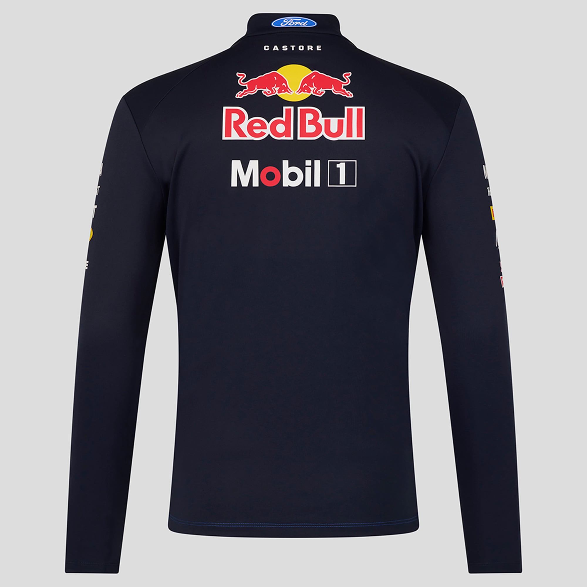 Men's Navy/Royal Red Bull Racing 2026 Replica Quarter Zip Midlayer Top