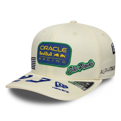 Red Bull Racing New Era Sao Paulo Grand Prix 9SEVENTY Adjustable Hat - Cream
