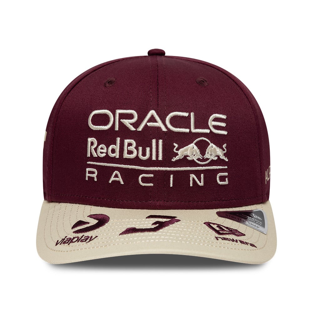 Casquette ajustable New Era Max Verstappen Red Bull Racing Austin Grand Prix 9SEVENTY, couleur bordeaux/kaki