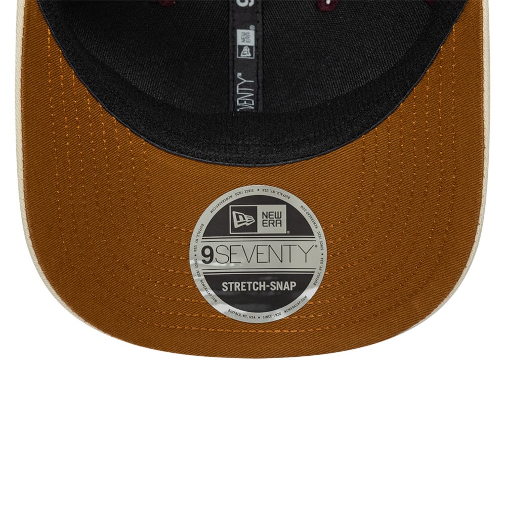 Casquette ajustable New Era Max Verstappen Red Bull Racing Austin Grand Prix 9SEVENTY, couleur bordeaux/kaki