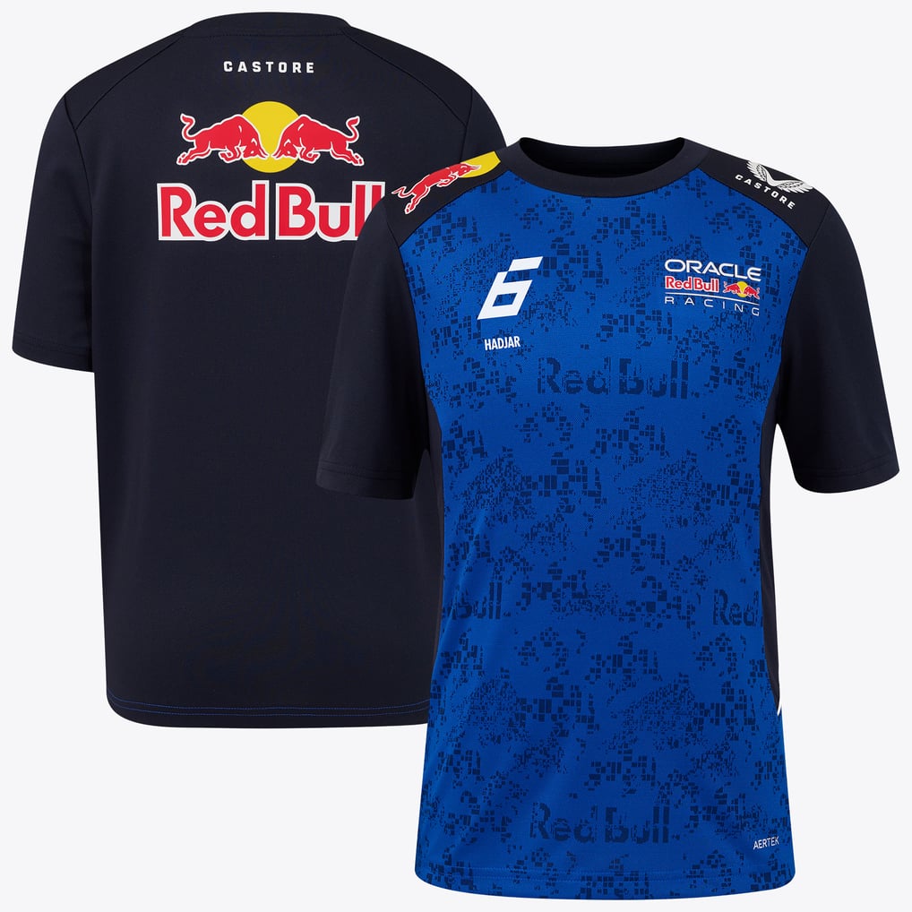 Oracle Racing O T-shirt pilota Oracle Red Bull Racing 2026 Team Isack Hadjar - Bambino