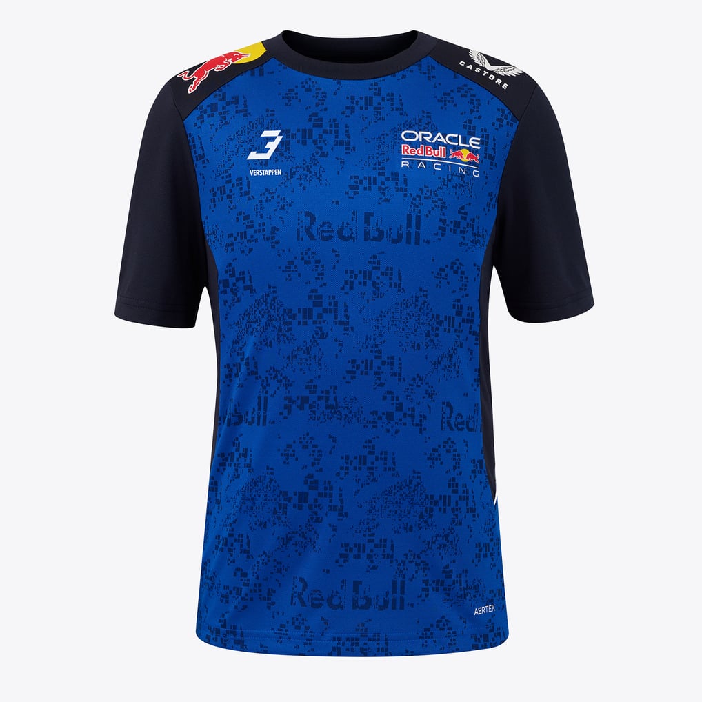 Oracle Racing O Camiseta de piloto del equipo Max Verstappen de Oracle Red Bull Racing ...