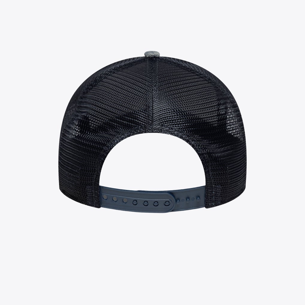 Oracle Racing O Oracle Red Bull Racing New Era Patterned Denim E-Frame Trucker Cap - Unisex