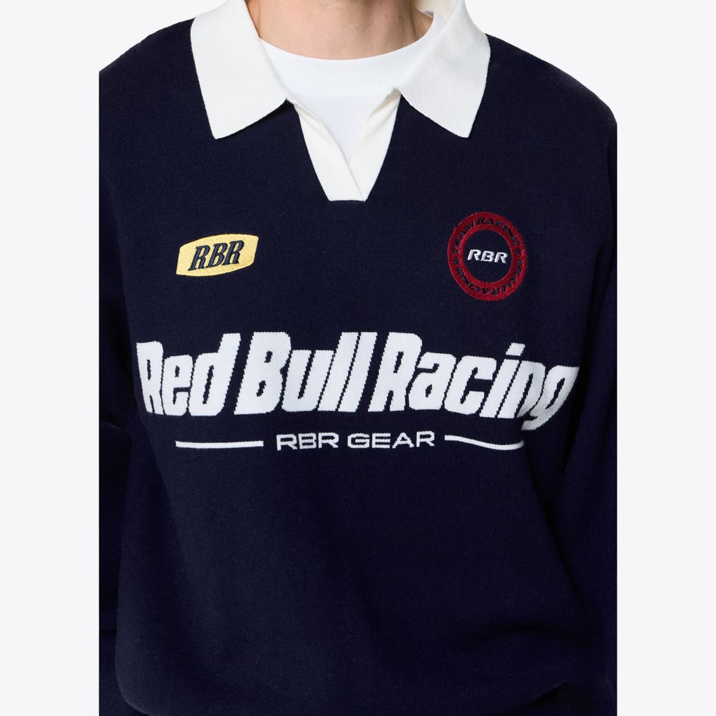 Oracle Red Bull Racing Pepe Jeans Gear Polo Knit - Navy - Unisex