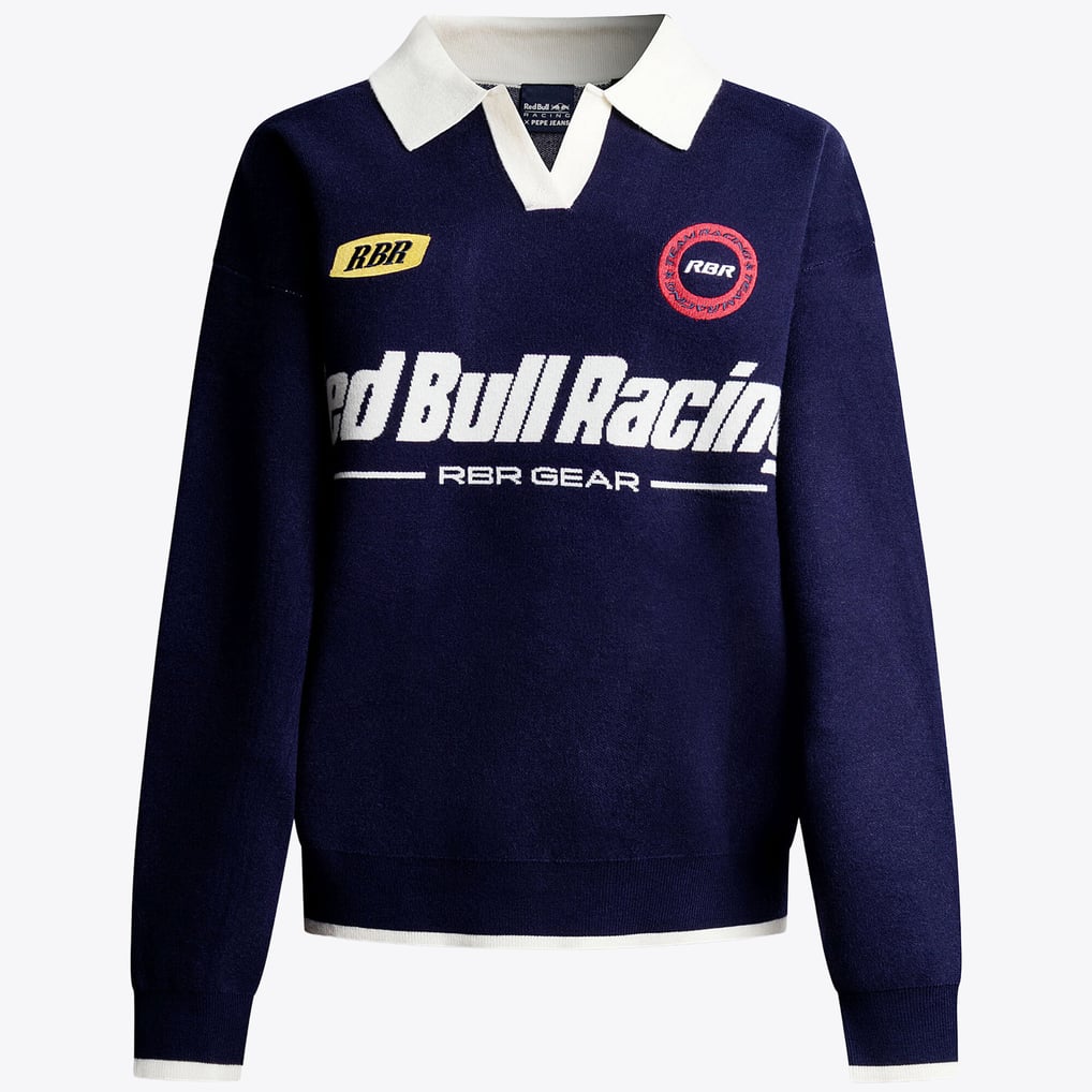 Oracle Red Bull Racing Pepe Jeans Gear Polo Knit - Navy - Unisex