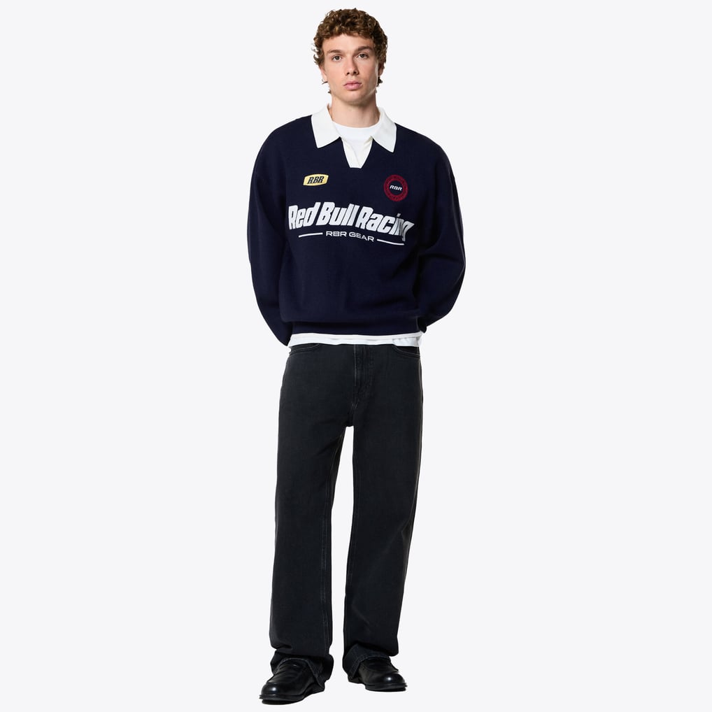 Oracle Red Bull Racing Pepe Jeans Gear Polo Knit - Navy - Unisex