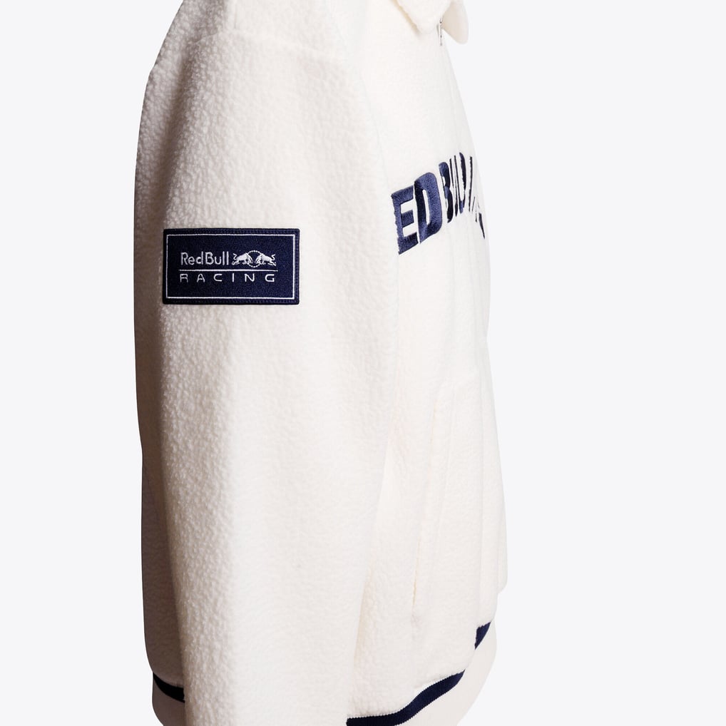 Oracle Red Bull Racing Pepe Jeans Half Zip Fleece - Off White