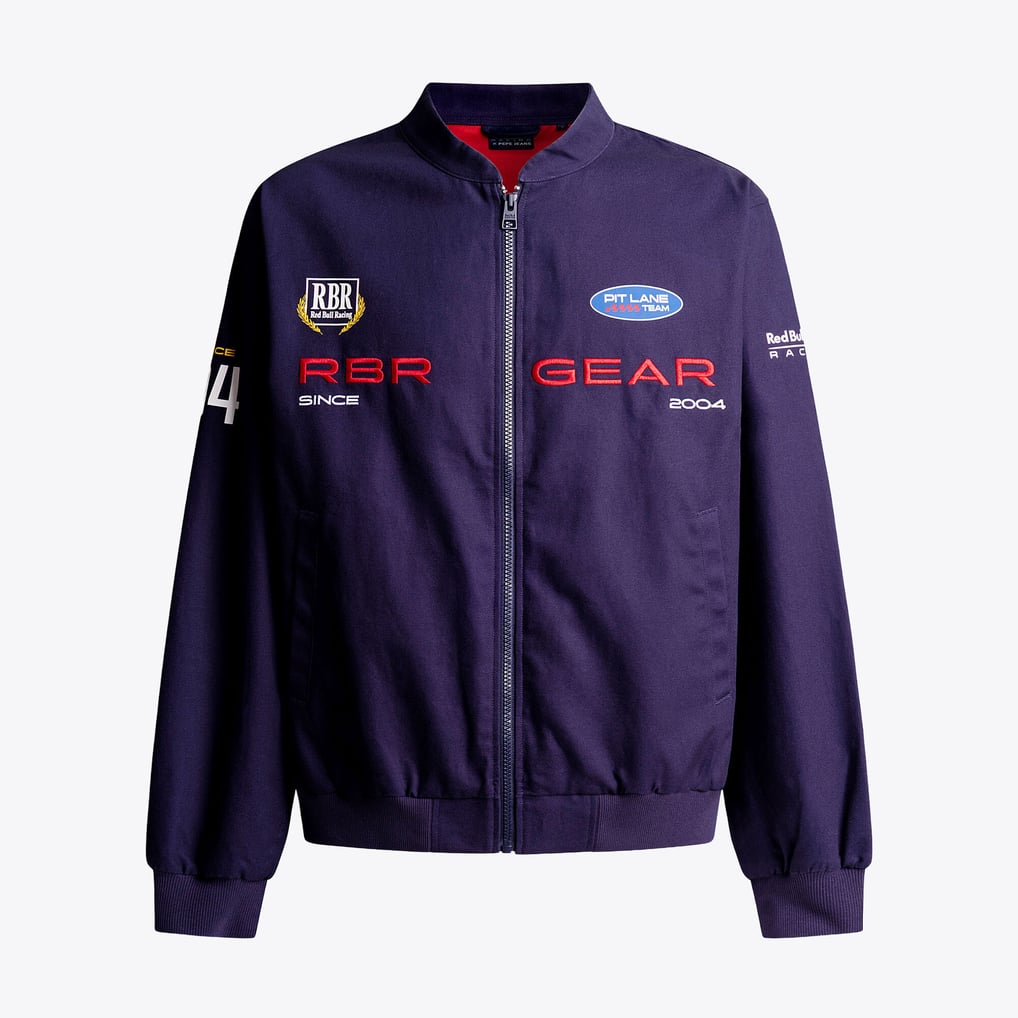 Oracle Red Bull Racing Pepe Jeans Pit Lane Bomber - Navy