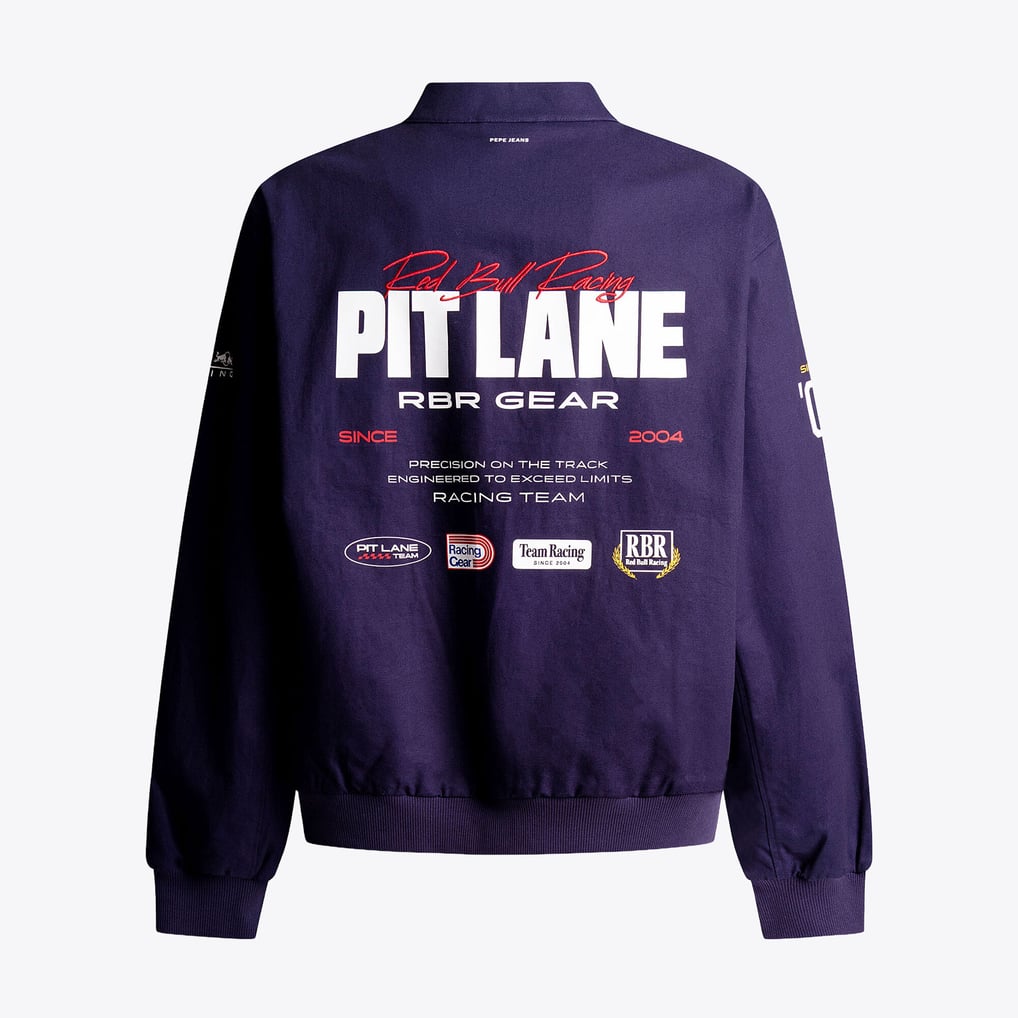 Oracle Red Bull Racing Pepe Jeans Pit Lane Bomber - Navy