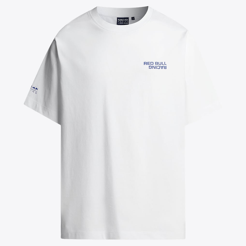 Oracle Red Bull Racing Pepe Jeans Racing Car T-Shirt - Off White