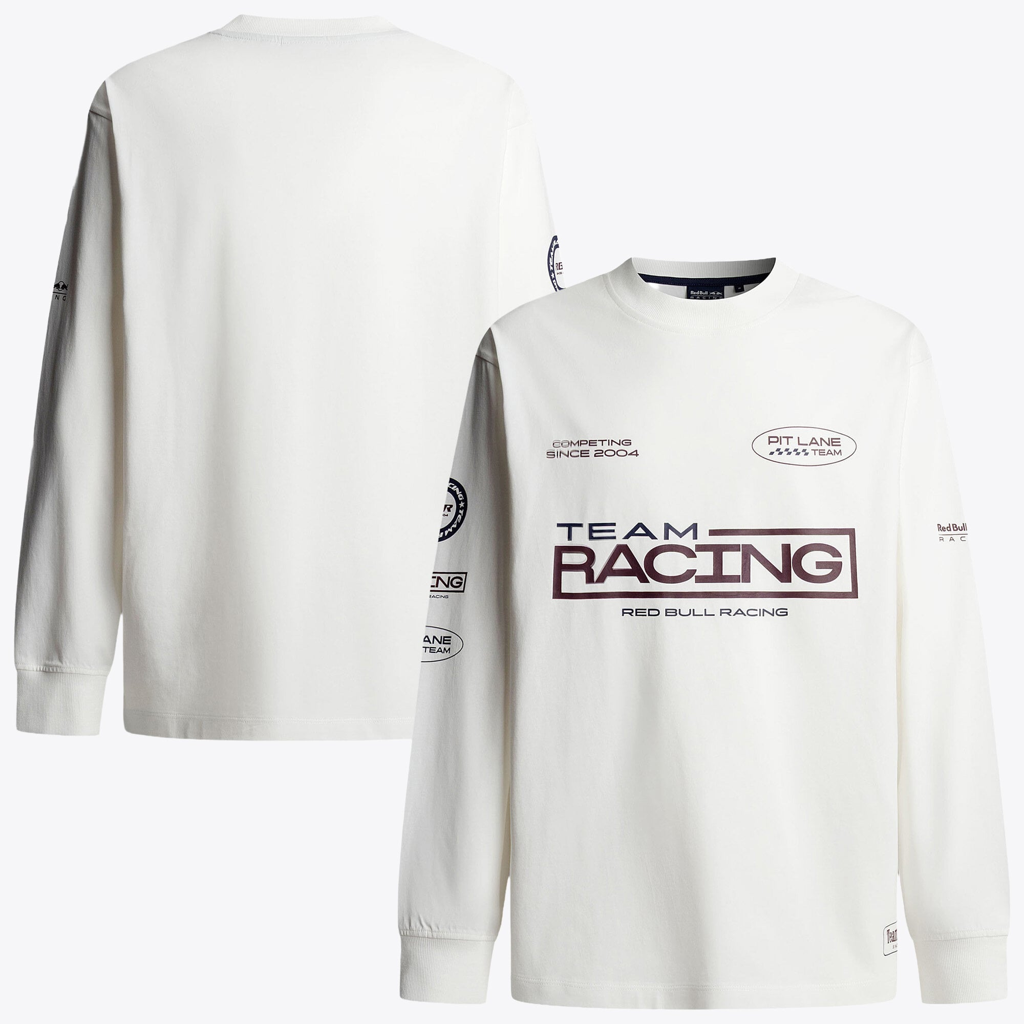 Oracle Red Bull Racing Pepe Jeans Square Team 长袖T恤 - Off White