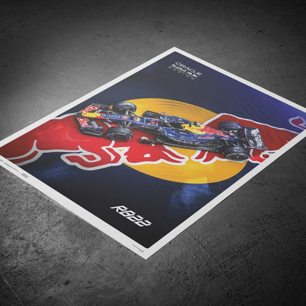 Oracle Cards Red Oracle Red Bull Racing RB22 2026 Poster