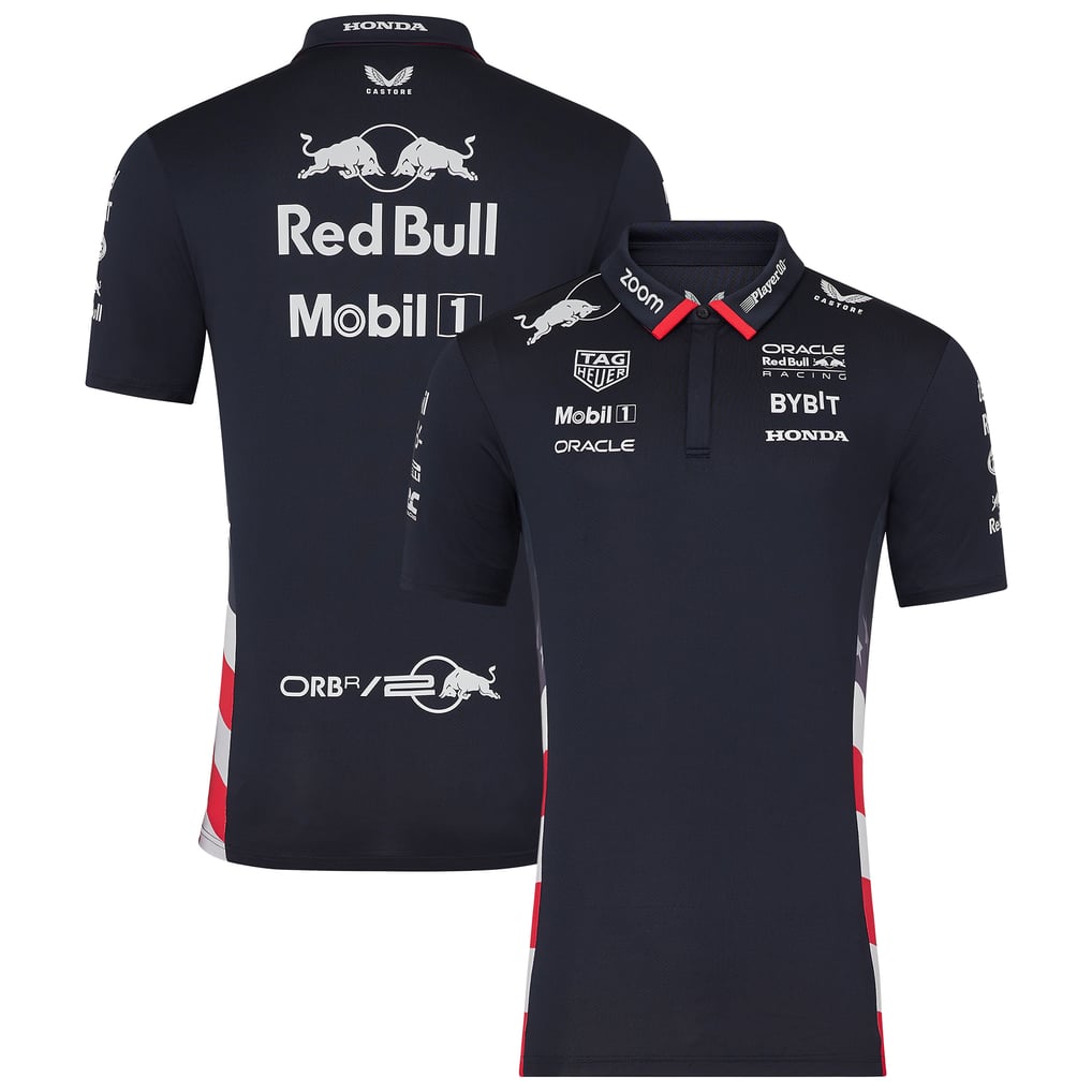 レッドブル・レーシング 2024 チーム USA レース ポロ