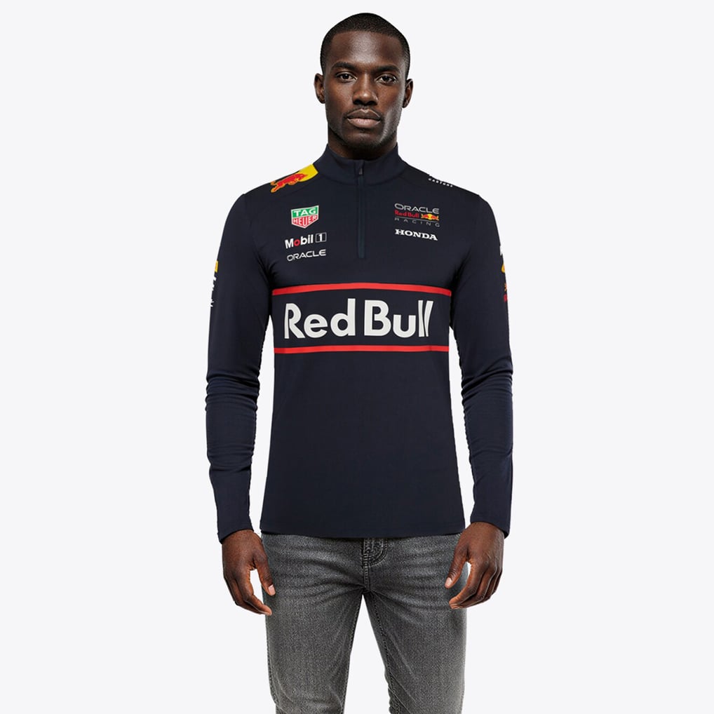 Red Bull Racing 2025 チーム 1/4 ジップ ミッドレイヤー