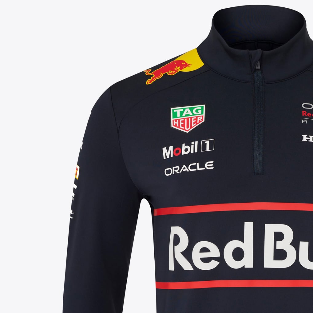 Red Bull Racing 2025 チーム 1/4 ジップ ミッドレイヤー