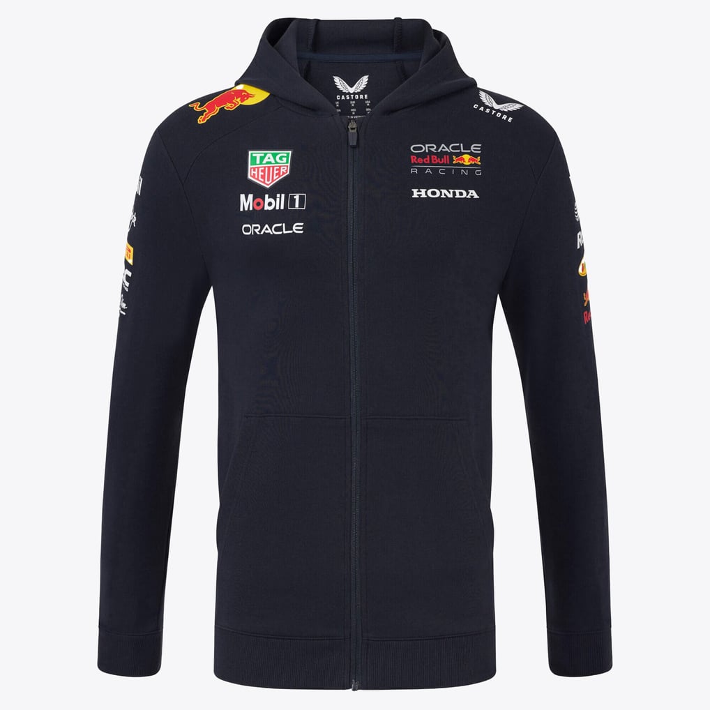 Red Bull Racing 2025 チーム フルジップスウェット- ユニセックス