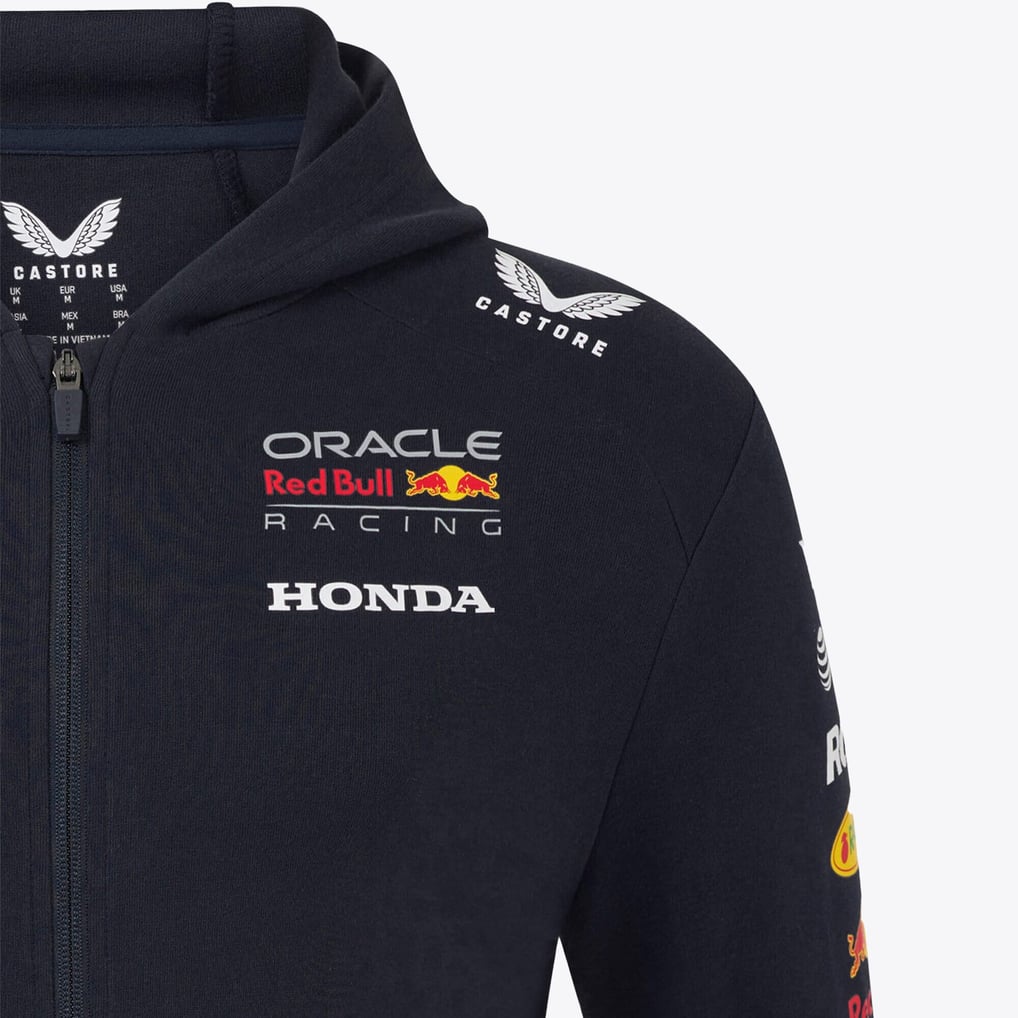 Red Bull Racing 2025 チーム フルジップスウェット- ユニセックス