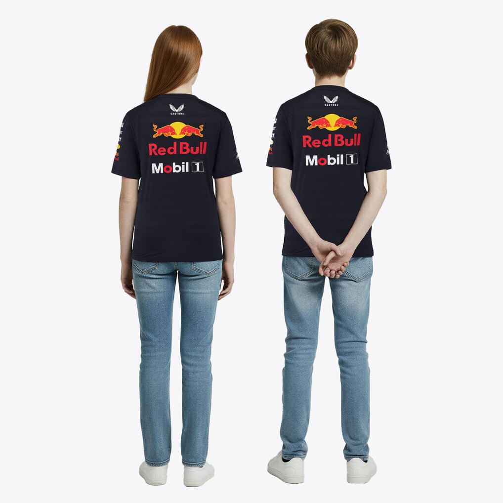 Red Bull Racing 2025 チーム セットアップ T シャツ - キッズ