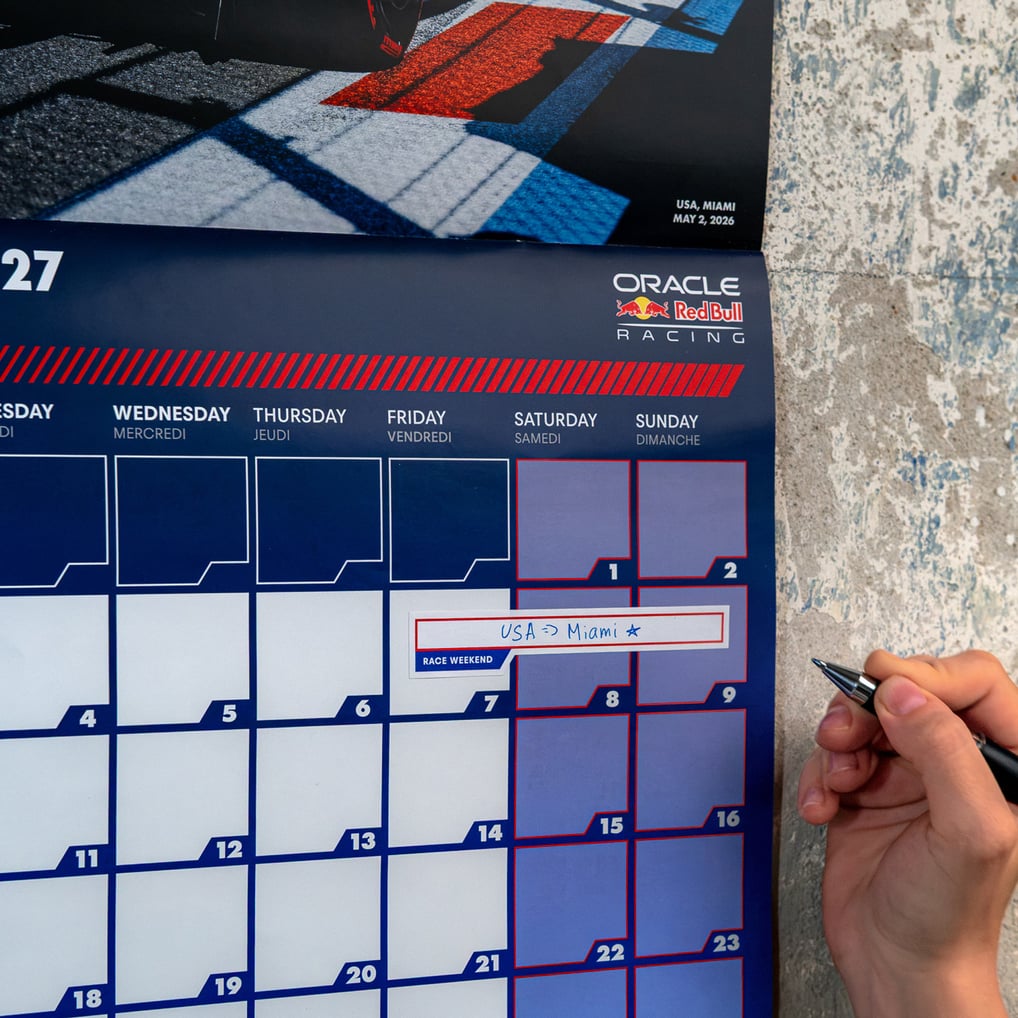 Red Bull Racing 2027 Calendar