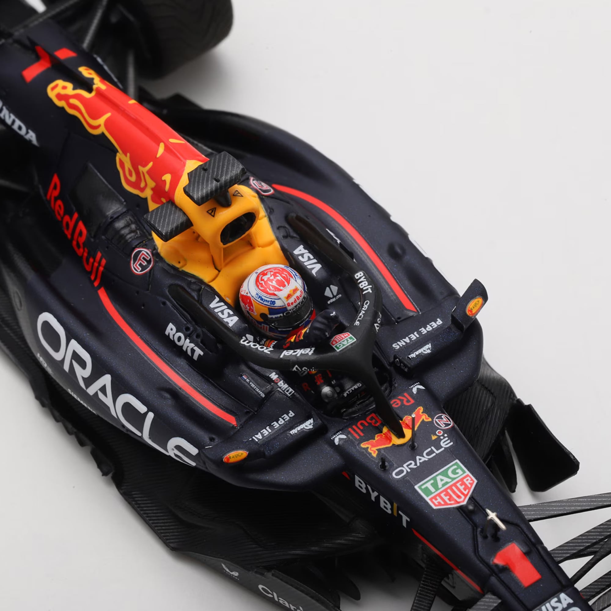 Spark Models Max Verstappen Red Bull Racing 2024 Brazilian GP Winner #1 1:43 Scale Die-Cast Car