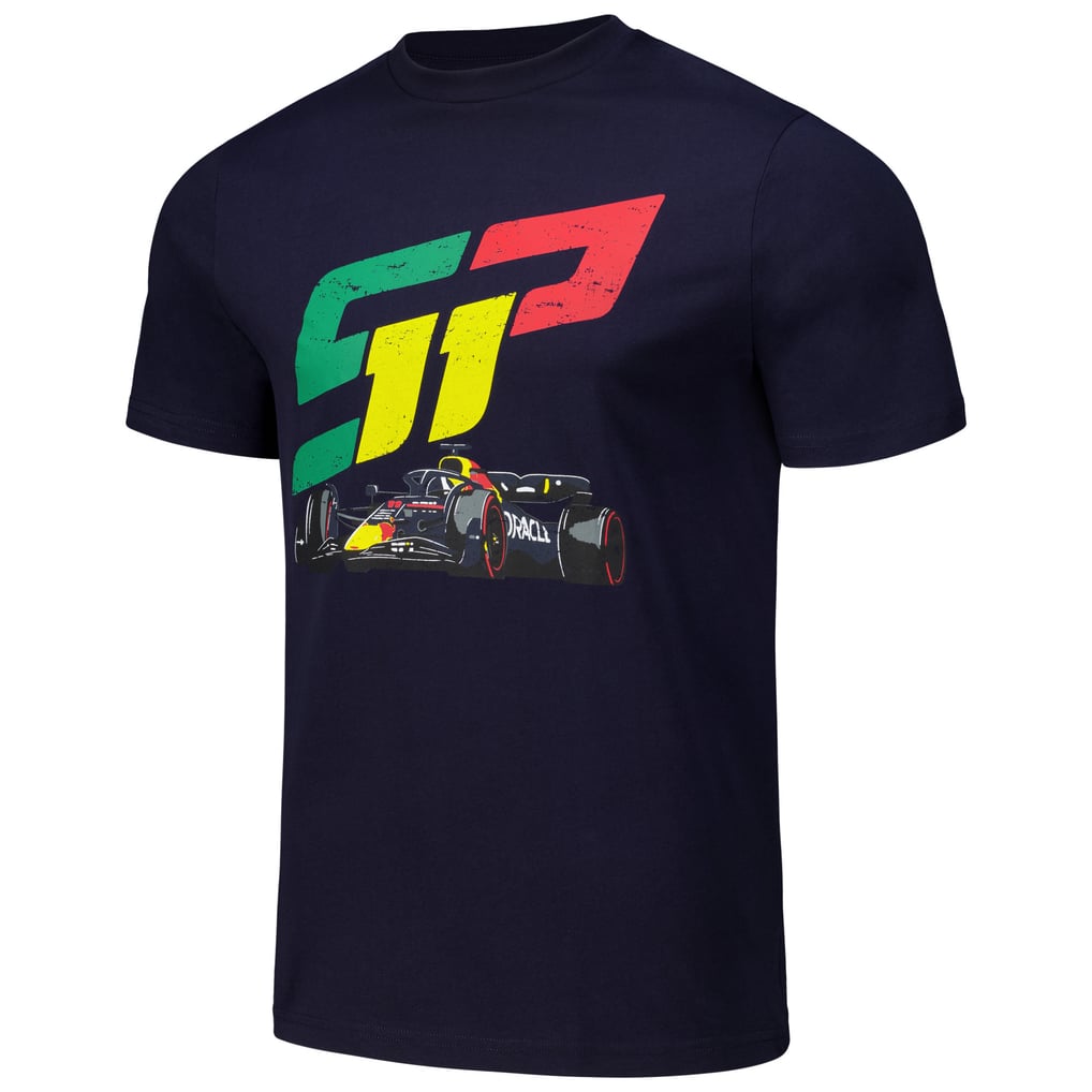 T-shirt F1 Sergio Pérez Fan Art - Design Graphique Racing, Coupe Unisexe, Coton, Neuf étiqueté