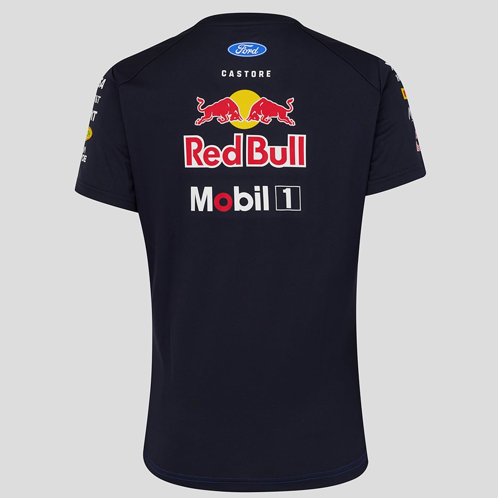 Women's Castore Blue/Navy Red Bull Racing Set Up AerTek T-Shirt