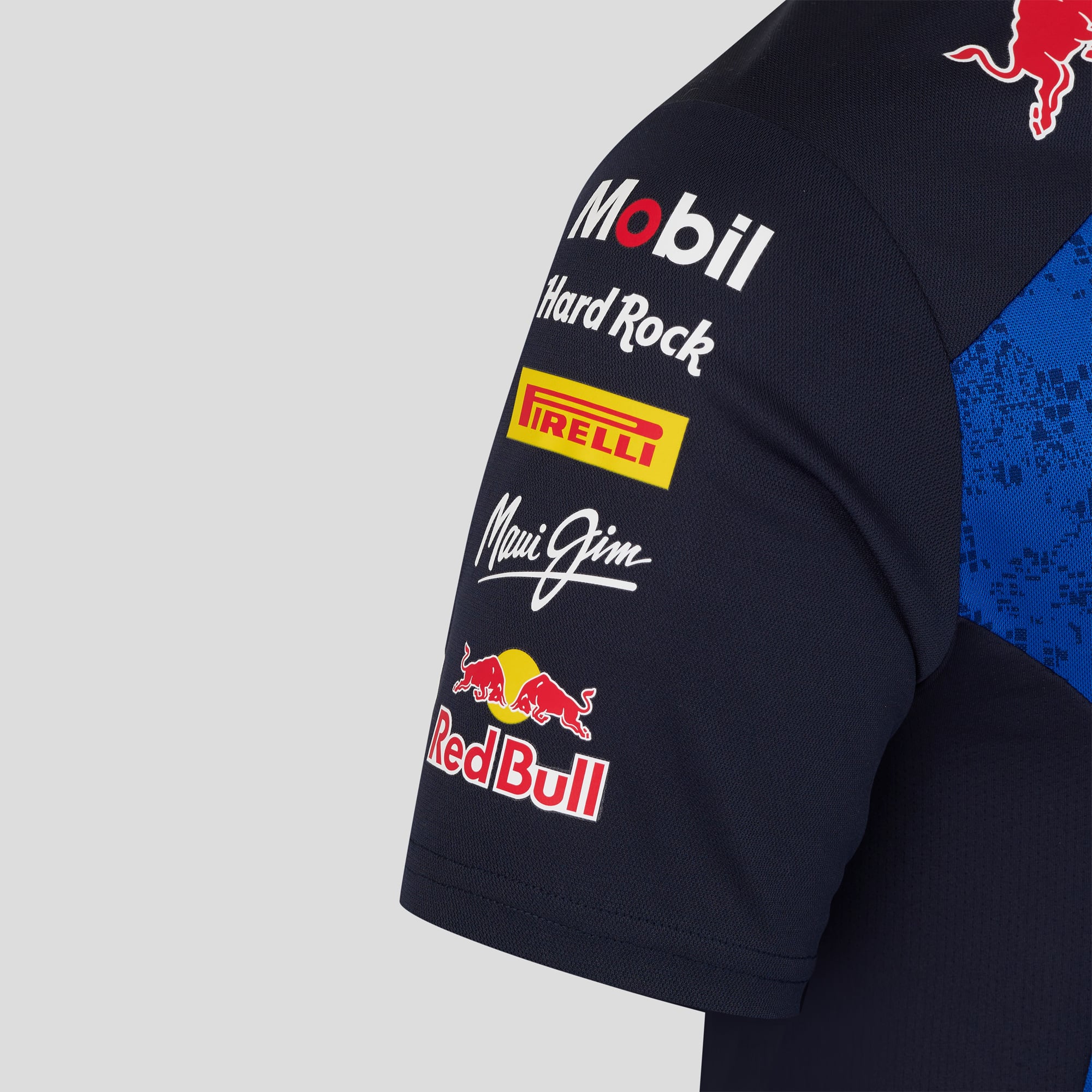 Women's Castore Blue/Navy Red Bull Racing Set Up AerTek T-Shirt