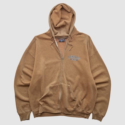 Reinhardt Eagles Jansport 90s Hooded Full Zip Jacket - Clay - XL by Fanatics Real Vintage