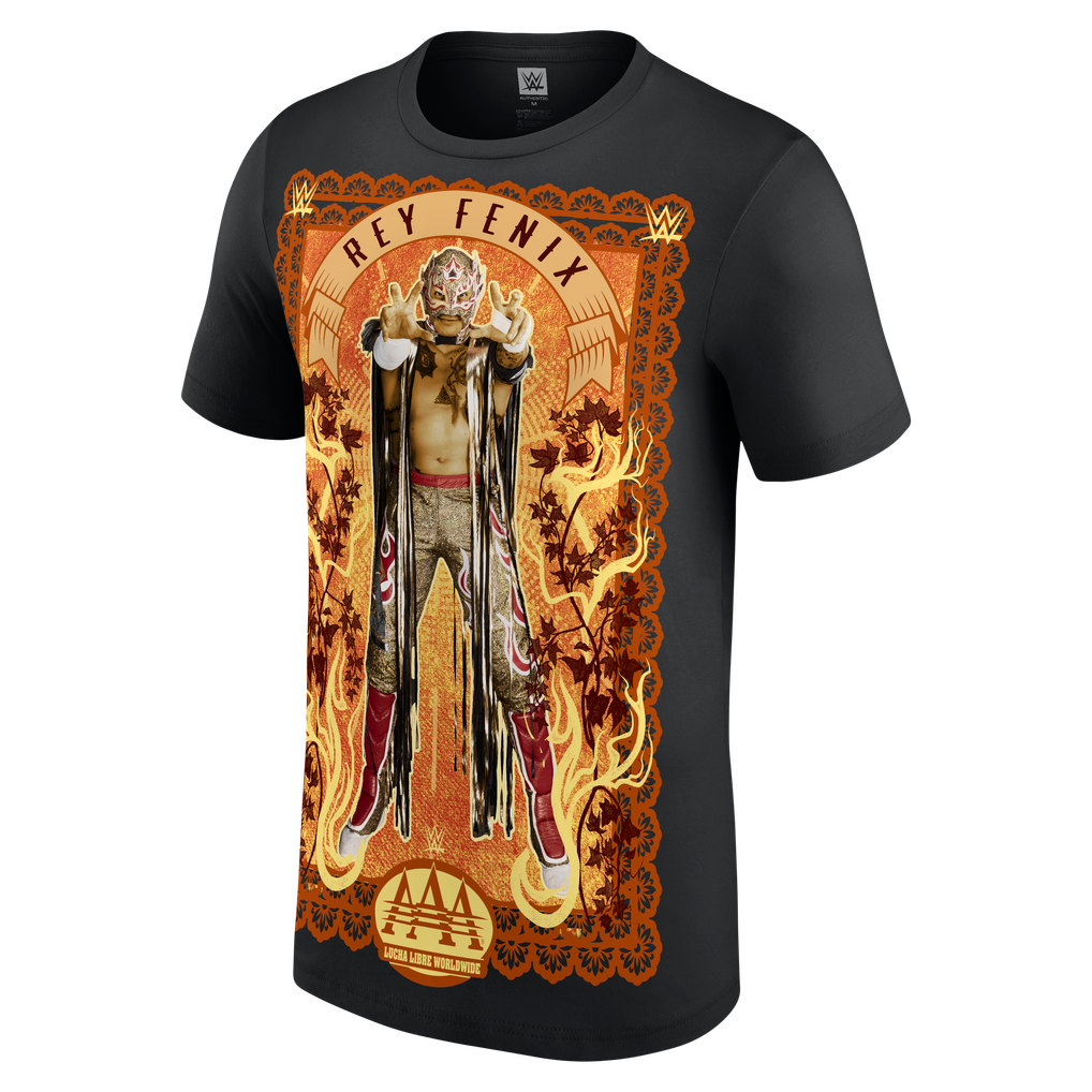 Men's Black Rey Fenix AAA Retablo T-Shirt