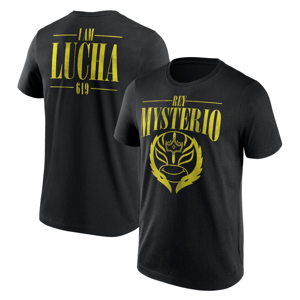 WWE Rey Mysterio T-Shirt - Black - Mens