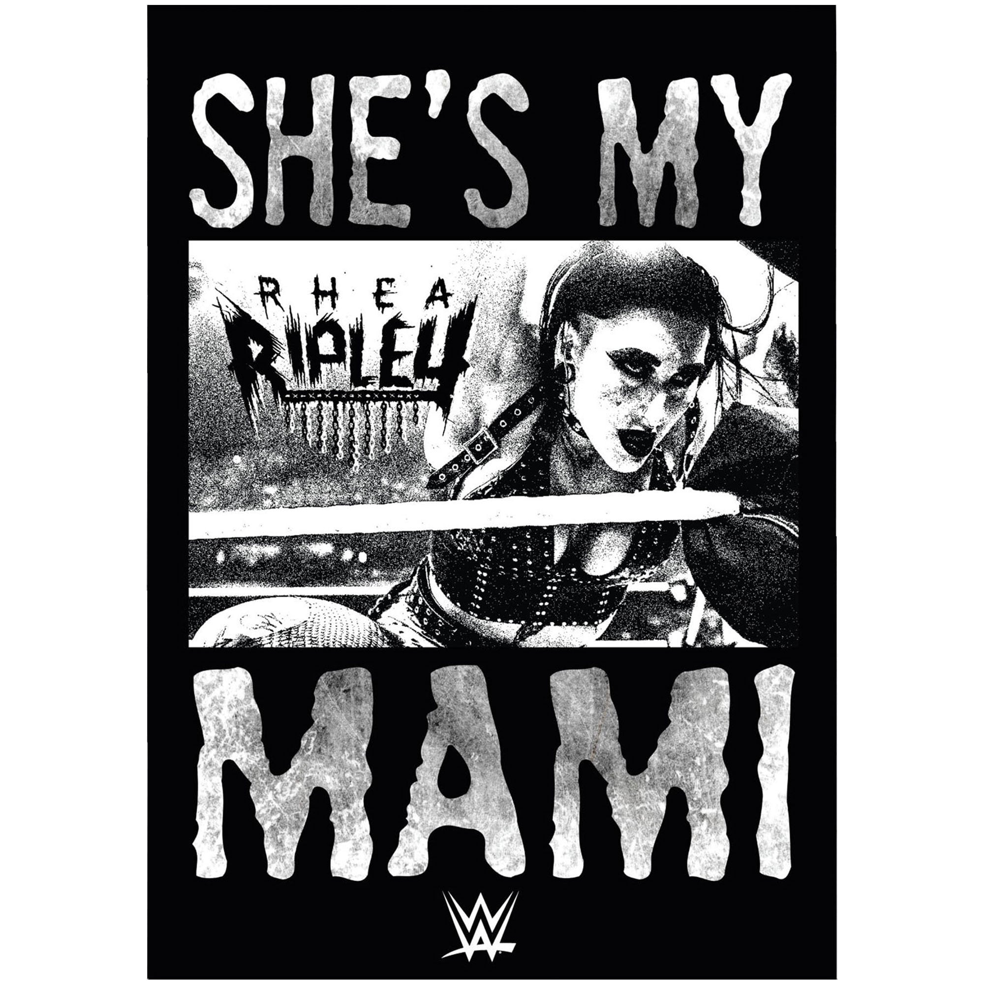 Wwe Svg Rhea Ripley WWE Rhea Ripley She's My Mami Poster - Unframed A2