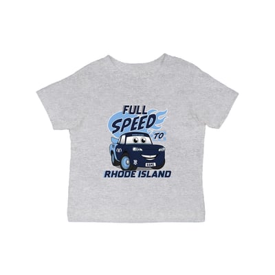 Rhode Island Rams Vive La Fete Infant Full Speed T-Shirt - Gray