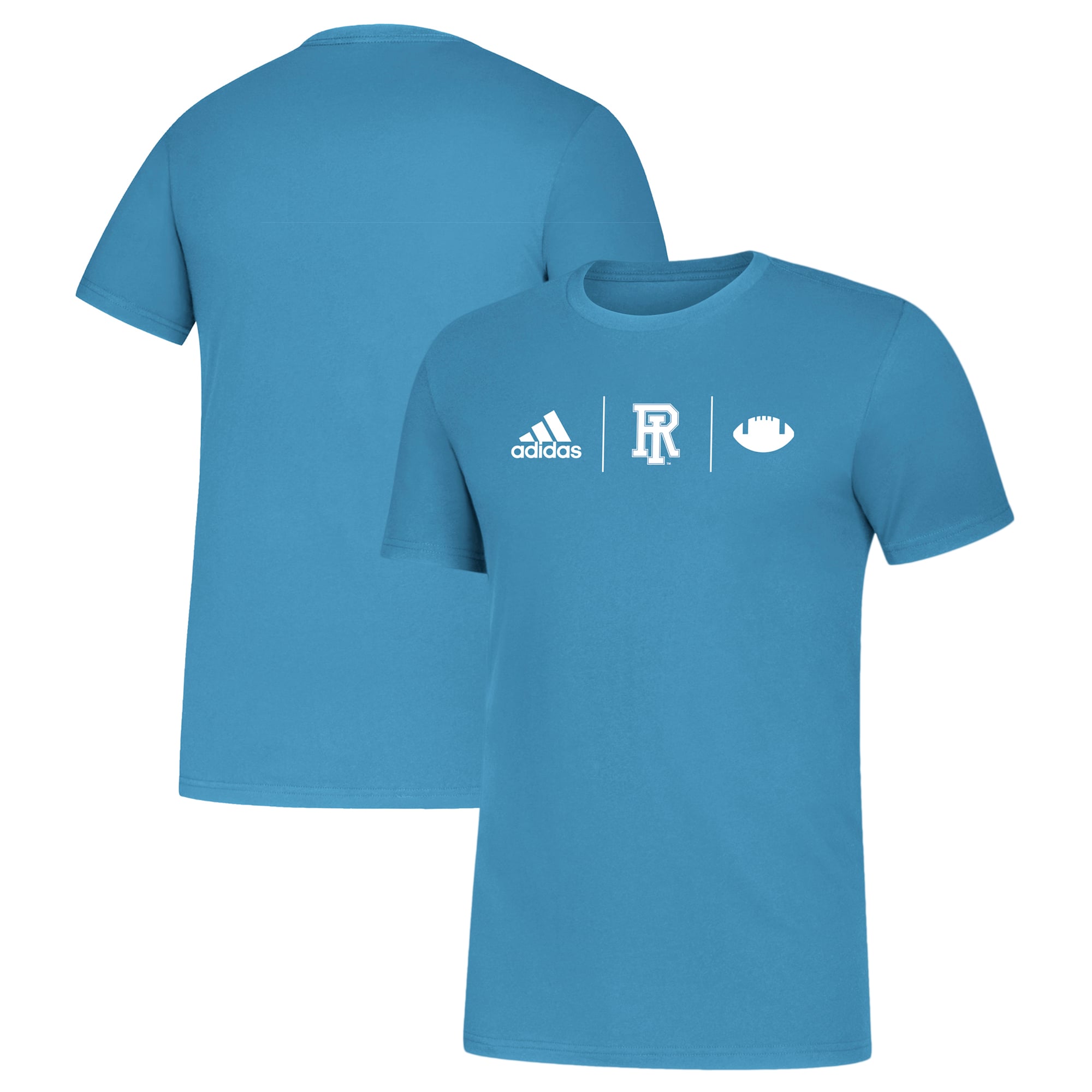 Men's adidas Light Blue Rhode Island Rams Team Amplifier Performance T ...
