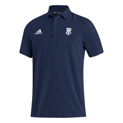 Rhode Island Rams adidas Stadium Coaches AEROREADY Polo - Navy