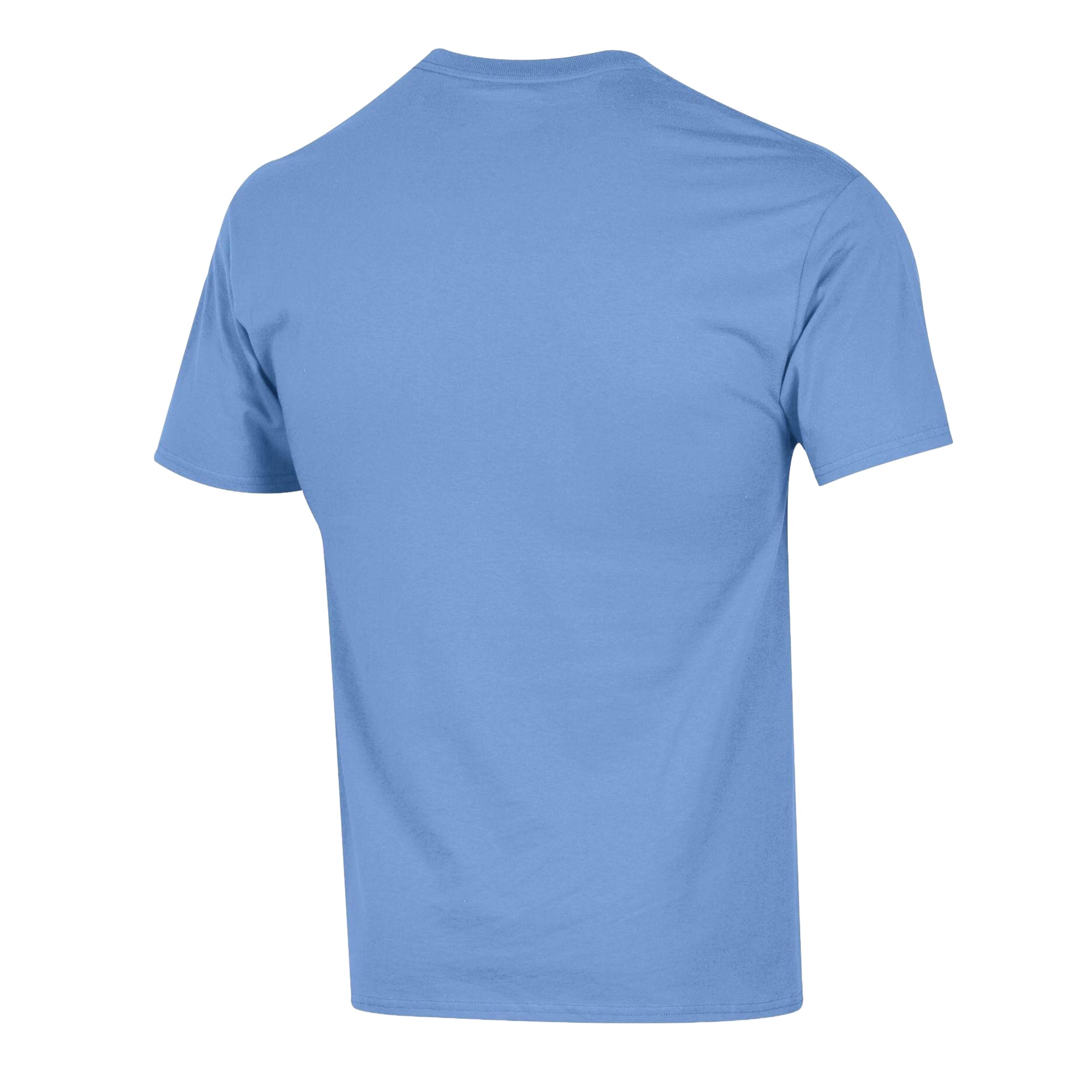 T-shirt Champion bleu clair pour homme avec logo en forme d'arche des Rhode Island Rams