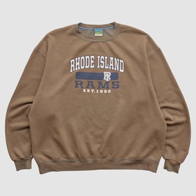 Rhode Island Rams Champion 2010s Pullover Sweatshirt - Clay - 2XL by Fanatics Real Vintage