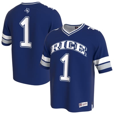 Rice Owls GameDay Greats Unisex Lightweight Collegiate Football Fashion Jersey - Navy