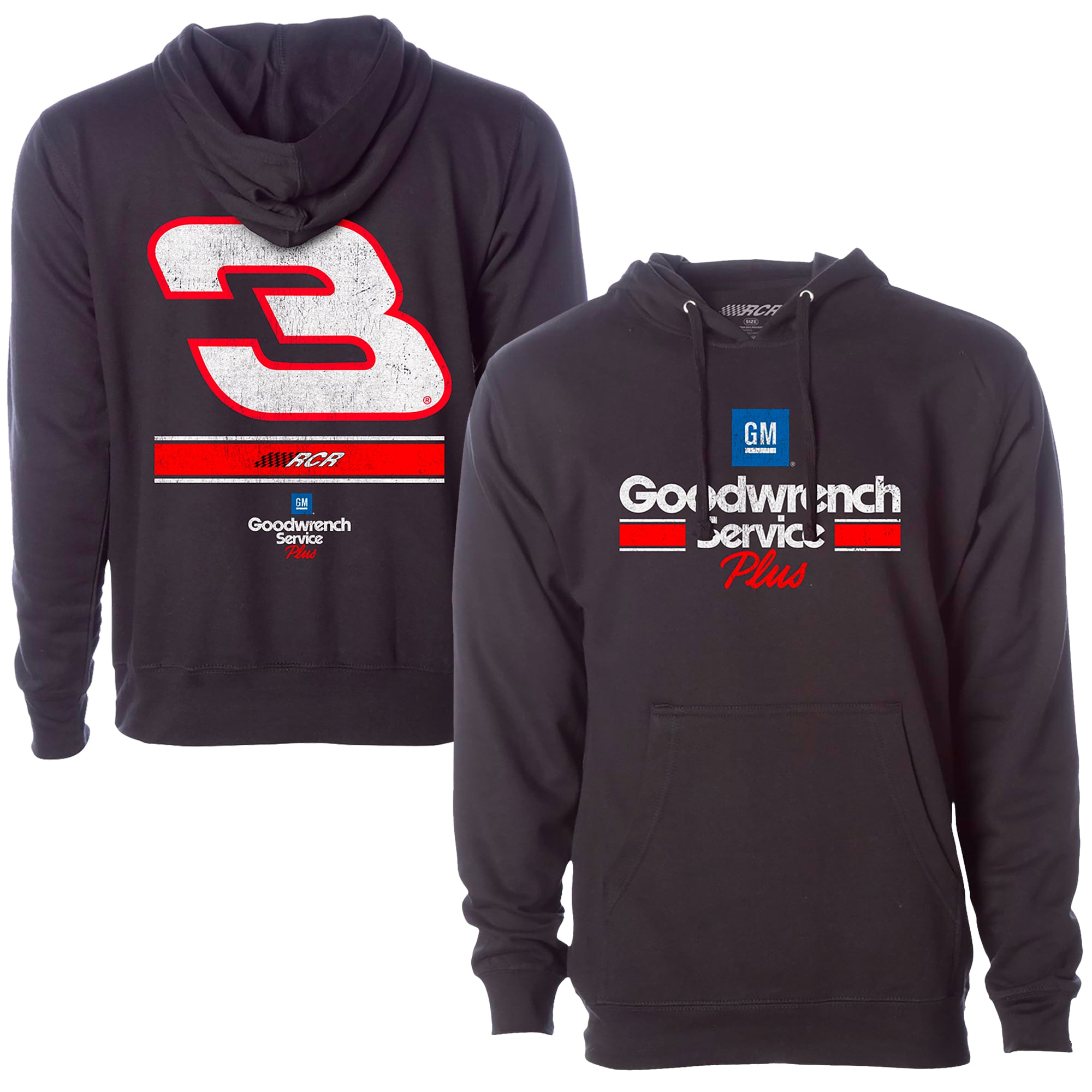 Men's Black Richard Childress Racing Goodwrench Hoodie