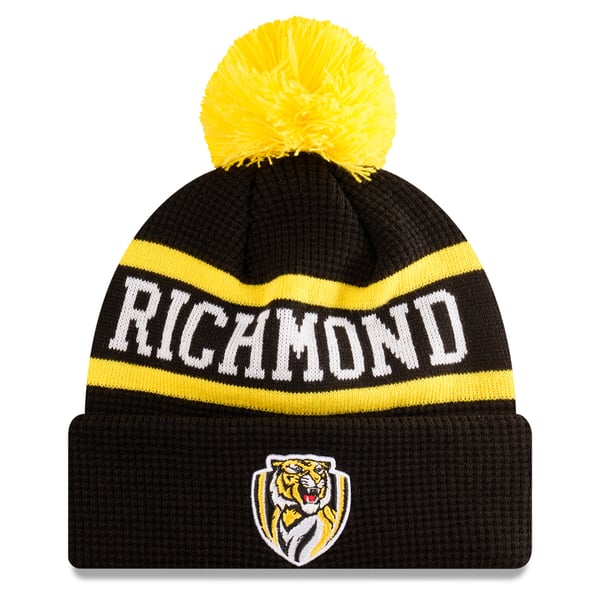Richmond FC 2025 New Era Onfield Knit Beanie display picture 2