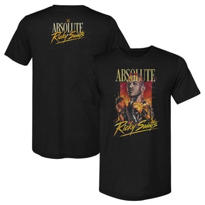Ricky Saints 500 Level Absolute Premium Tri-Blend T-Shirt - Black