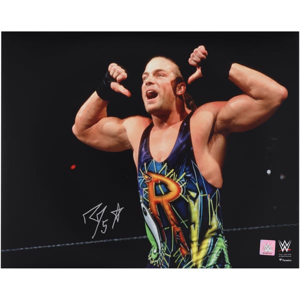 Rob Van Dam WWE Autographed 16 ロブ・ヴァン・ダム直筆サイン色紙（外国人プロレスラーWWEスーパースター）